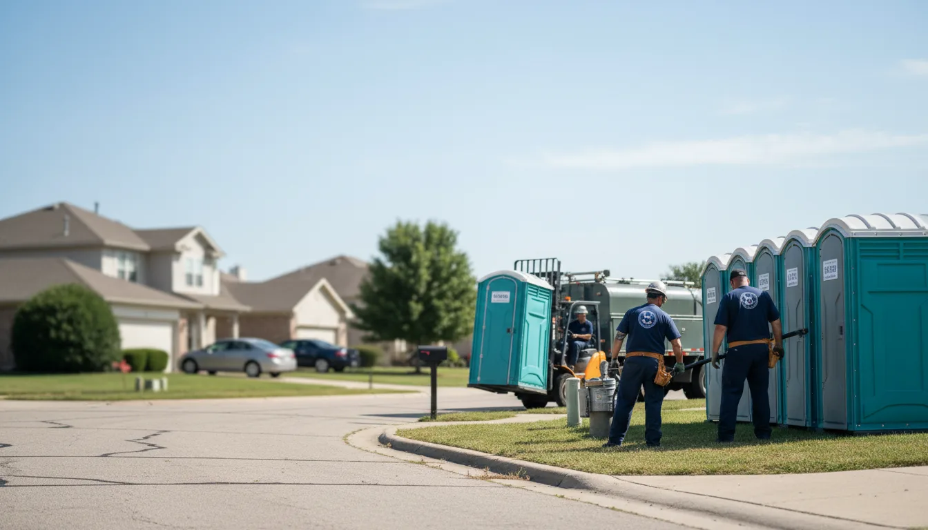 Porta Potty Rental in Paloma, IL near me